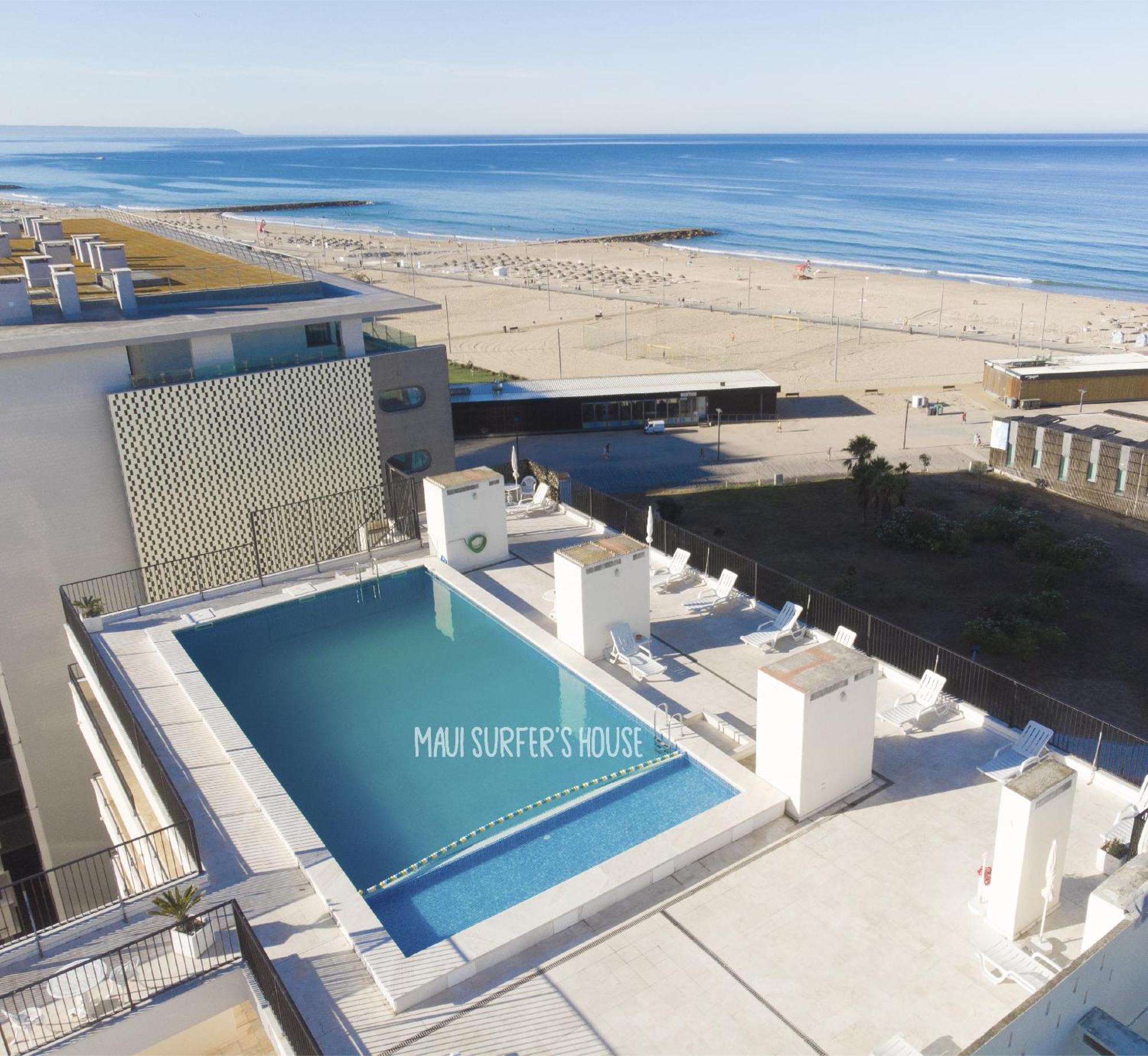 Maui Surfer'S House Sea View Caparica Beach House Costa de Caparica Ngoại thất bức ảnh